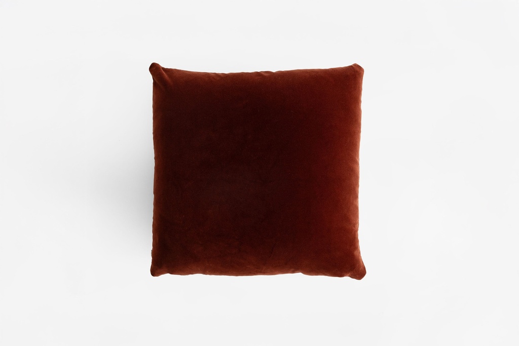 Elk Square Cushion Rust