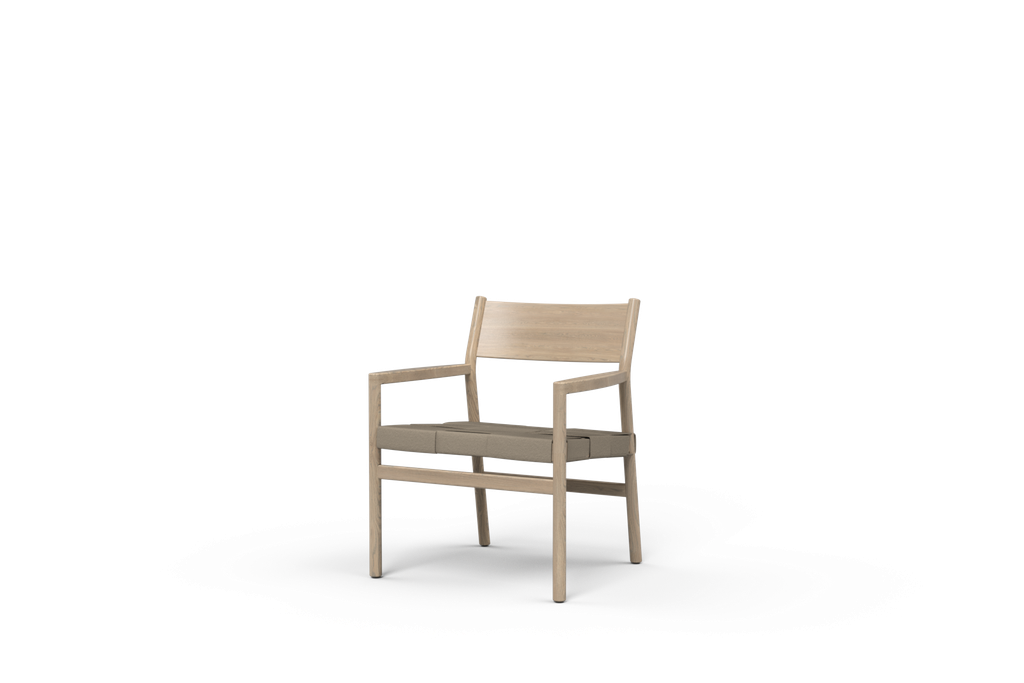 Gus Lounge Chair Woven Seat