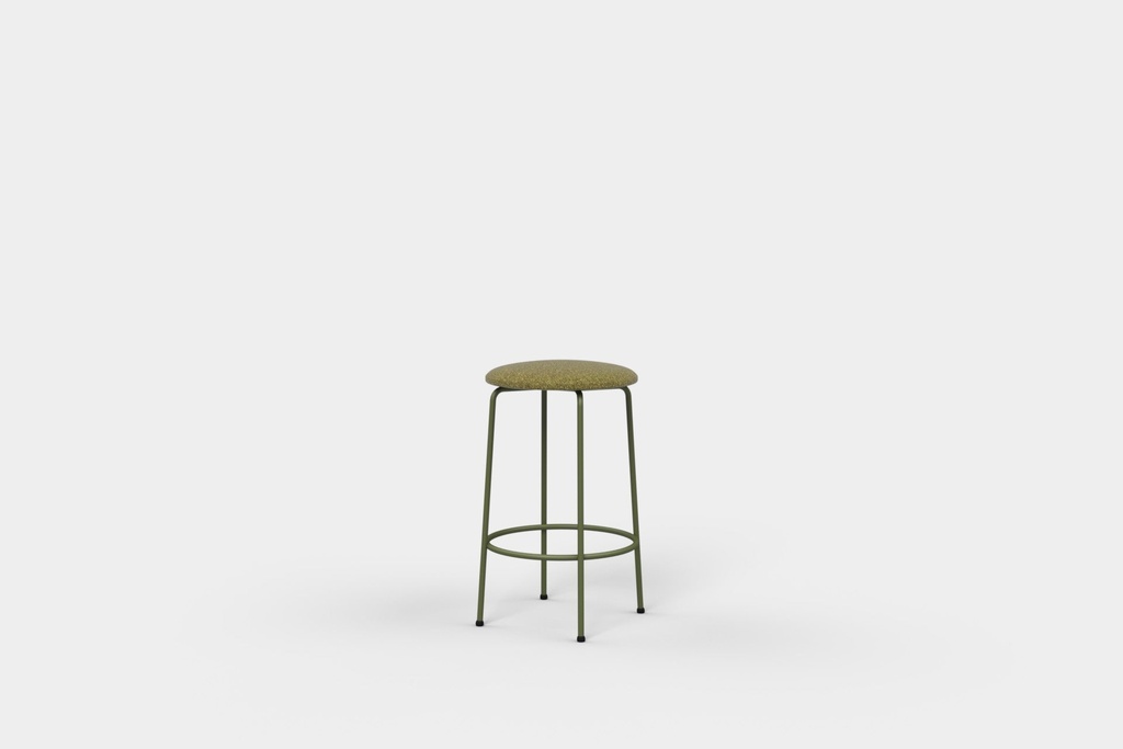 Kai Bar Stool Low Upholstered Seat