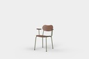 Kai Chair With Arms Veneer Seat and Back