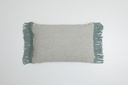 Luna Tassel Rectangle Cushion Artichoke