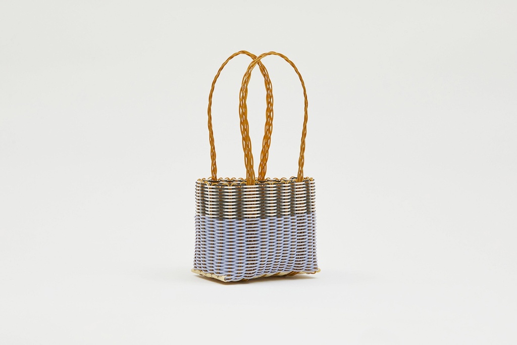 [PR-MIB-TB] Mercado Mini Bag Tobacco & Blue Lilac