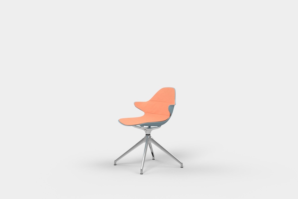 [221666_37134_0] Raf Chair With Arms - Internal Shell Relaxed - 4 Star
