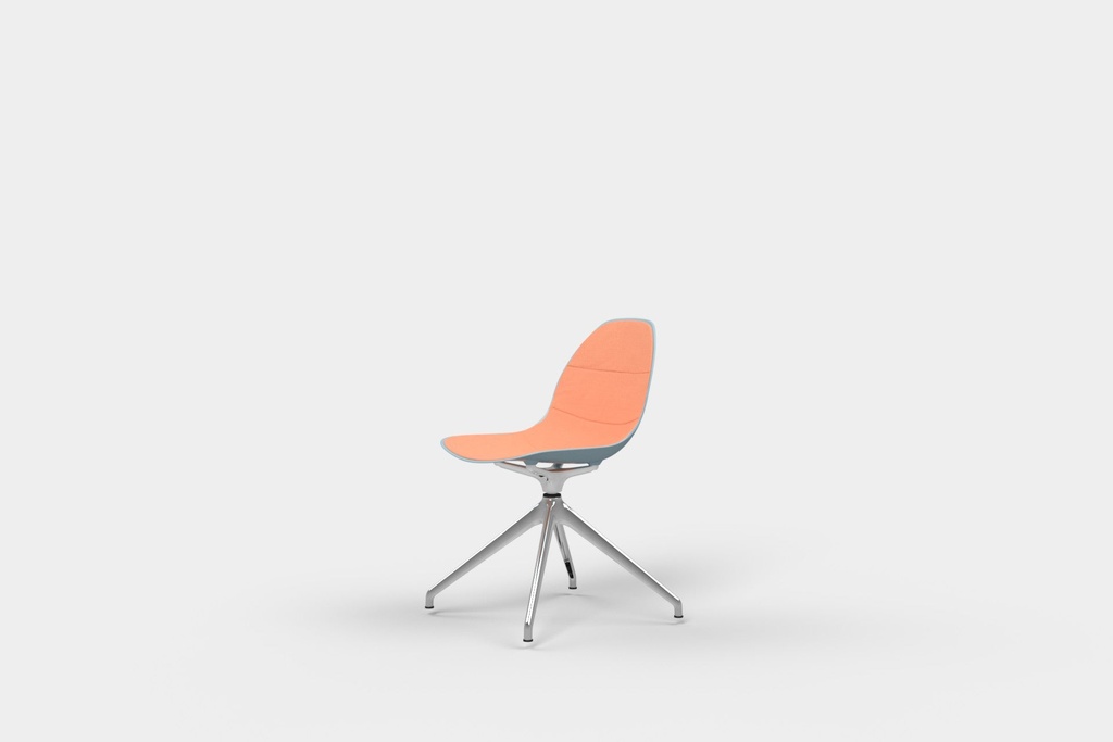 [223604_37134_0] Raf Chair Armless - Internal Shell Relaxed - 4 Star