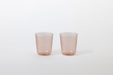 Luisa Acqua Tumbler Set Of 2 Cameo Pink