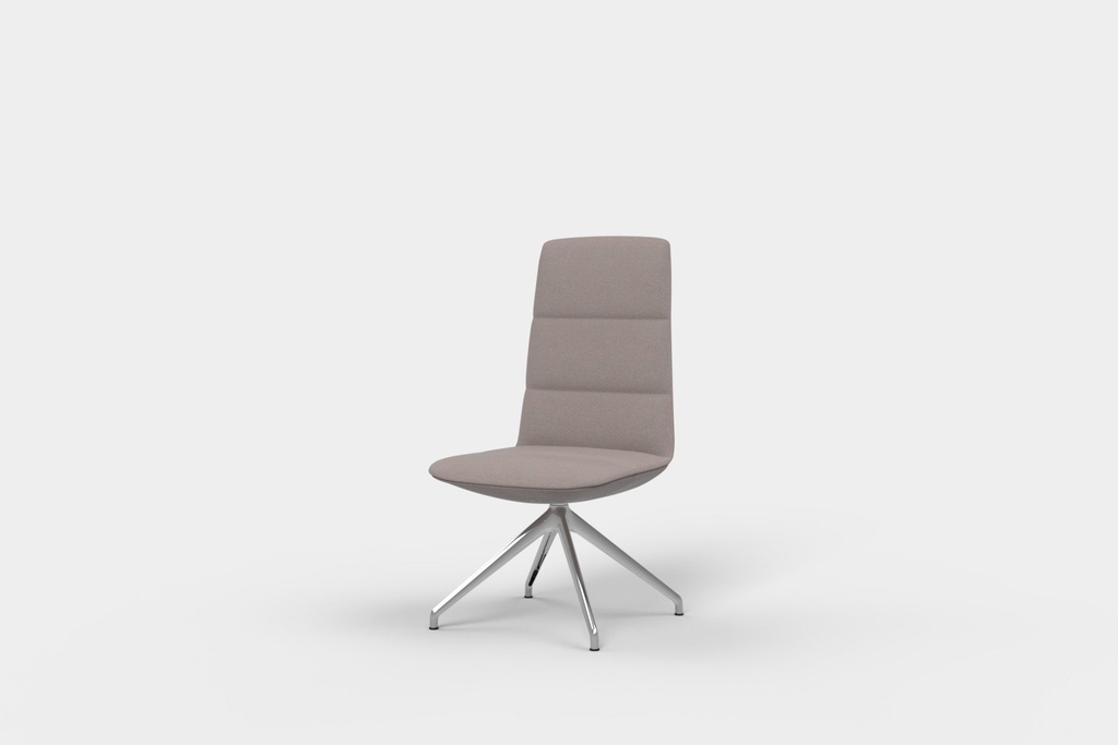[217400_37410_0] Roy High Back Armless Chair 4 Star