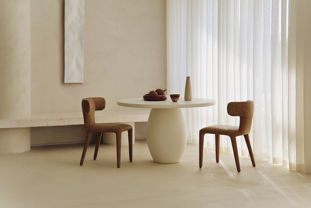 [2334-1-RF06405IG] Tan Zara Dining Chair (Set of 2)