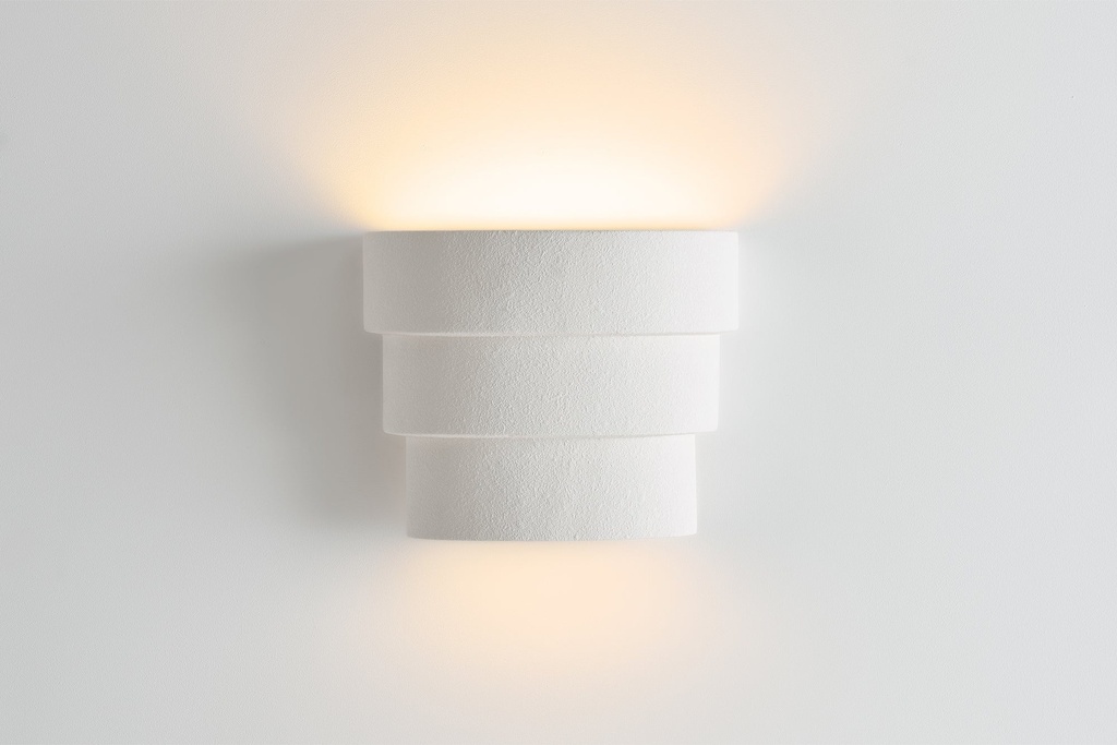 [5080M-2-WHIT] White Spire Wall Sconce