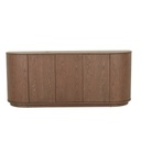 Oberon Crescent Buffet - Smoked Ash