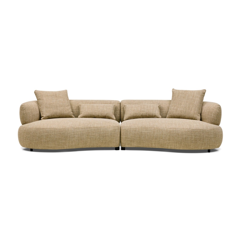 Harlow Sectional Sofa Claystone