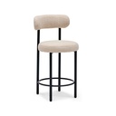 Franco Bar Stool Ivory Black