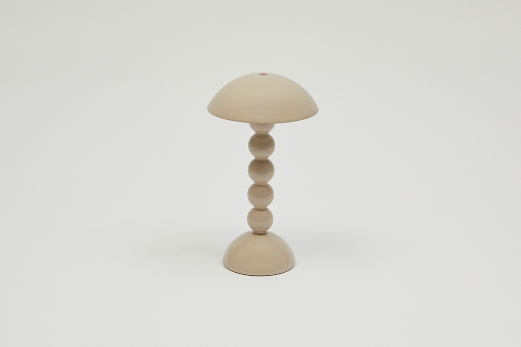 [AR-BL-OA] Bobbin Led Lamp Oat Lacquer