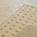 Heras Rug Beige Teal 250 x 350