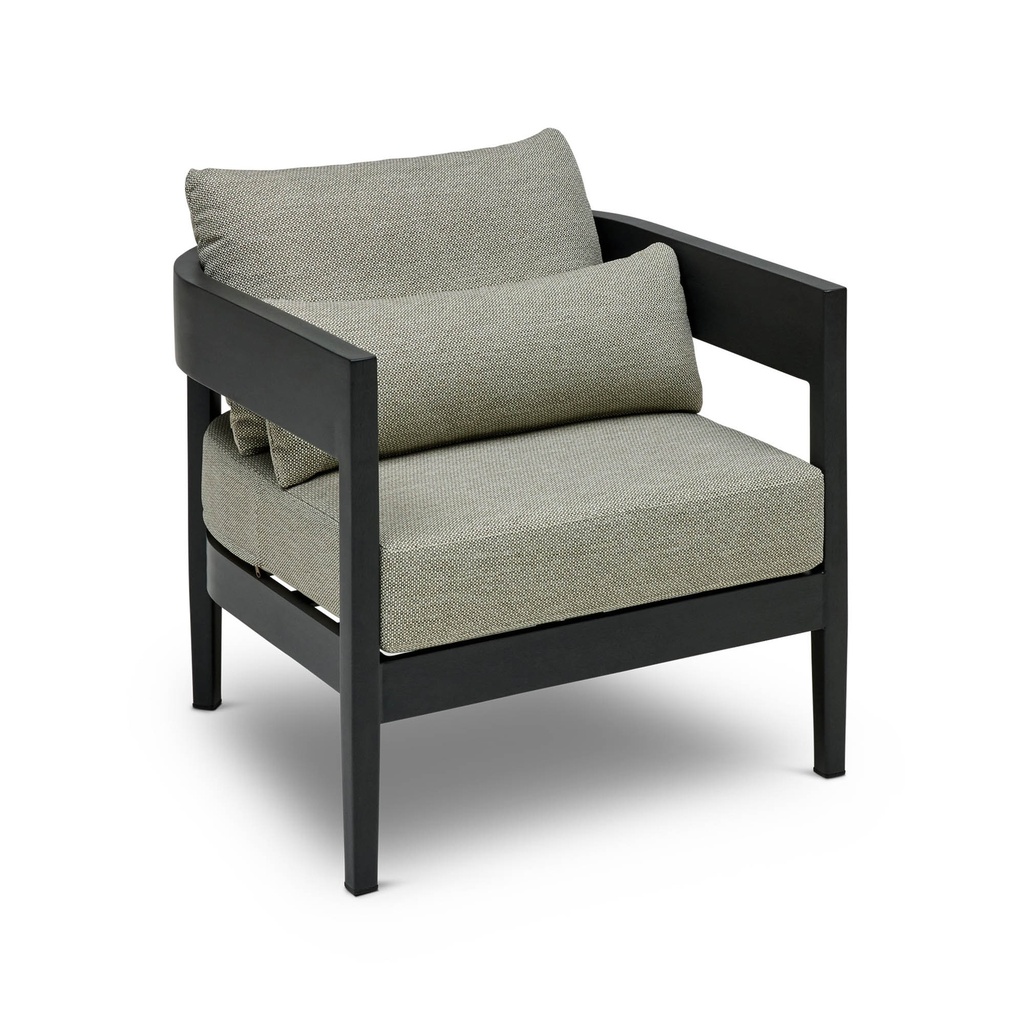 [L534] Sorrento Outdoor Chair Black