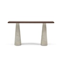 Beau Console White Banswara Marble