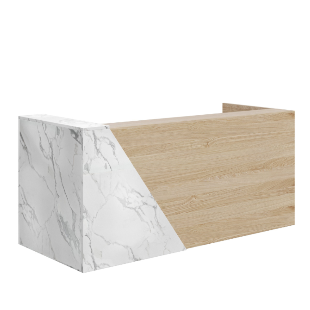 [bevel-end-reception-desk] Bevel End Reception Desk