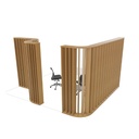Combination Slat Wall