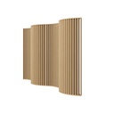 Curved Snake Slat Diving Wall