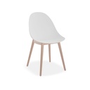 Pebble Chair (Natural Beechwood Base)