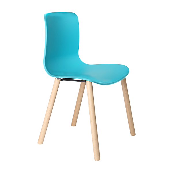 Aaliyah Wooden Leg Chair