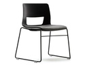 Button Sled Base Chair