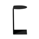Aruba Flip Side Table - Black Aluminium