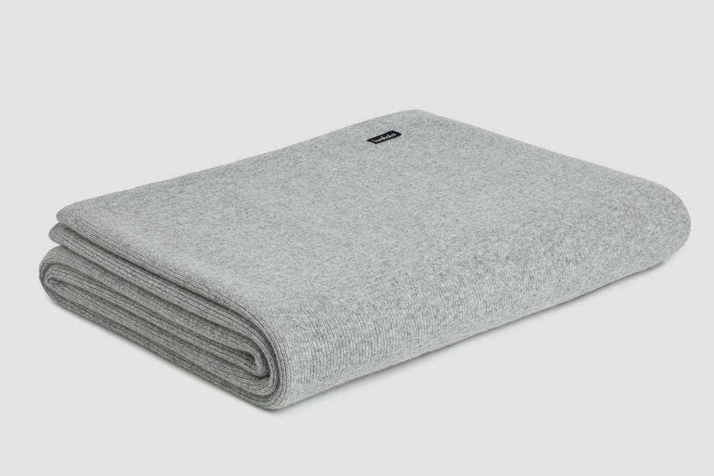 [8295678050544] Fine Rib Angora & Merino Wool Blankets