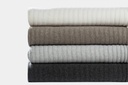 Wide Rib Italian Cashmere Blankets