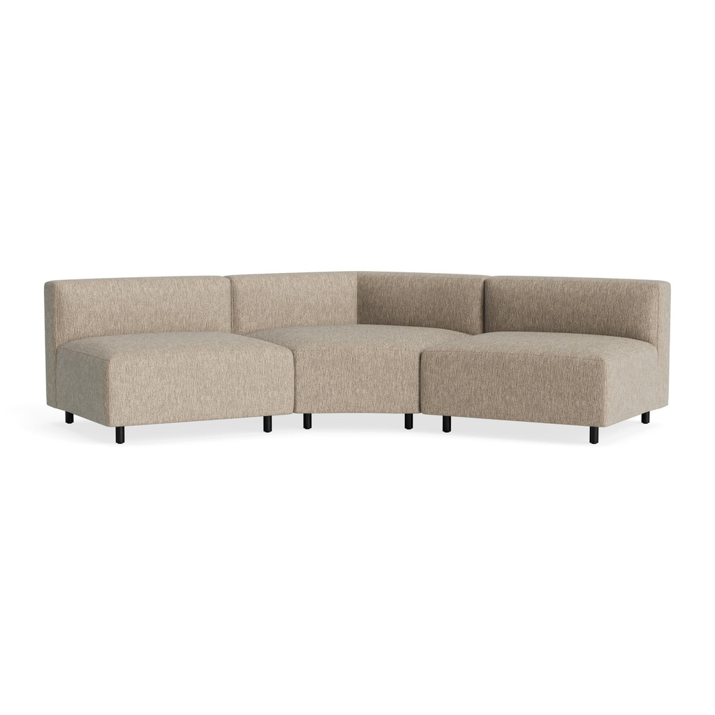 [NY1-NASMSEC-DU] 9 Yard Outdoor Angled Small Sectional Sofa