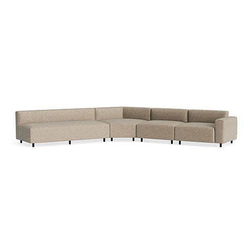 [NY1-RTLGSEC-DU] 9 Yard Outdoor Angled Sectional Sofa
