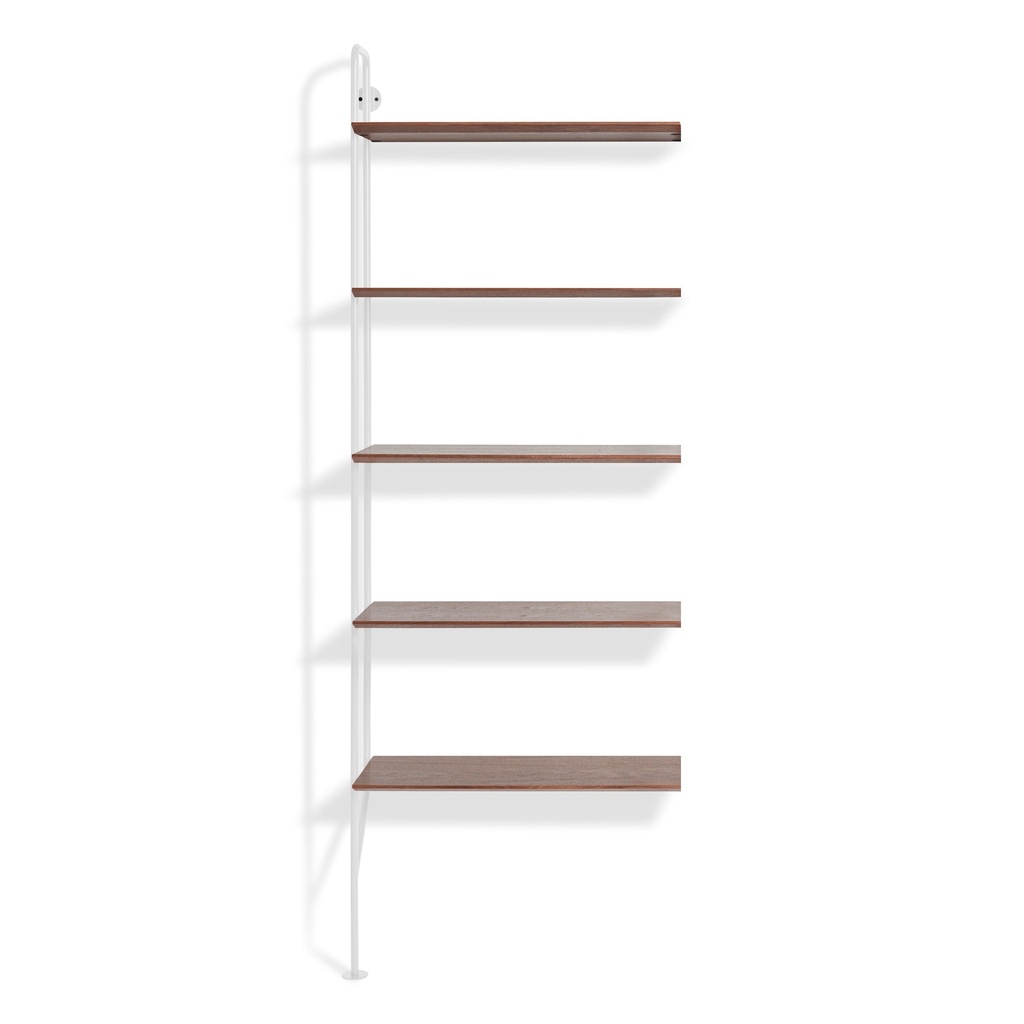 [HT1-AOBKWH-WH] Hitch Add-on Bookcase