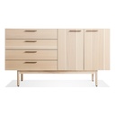 Shale 4 Drawer / 2 Door Credenza