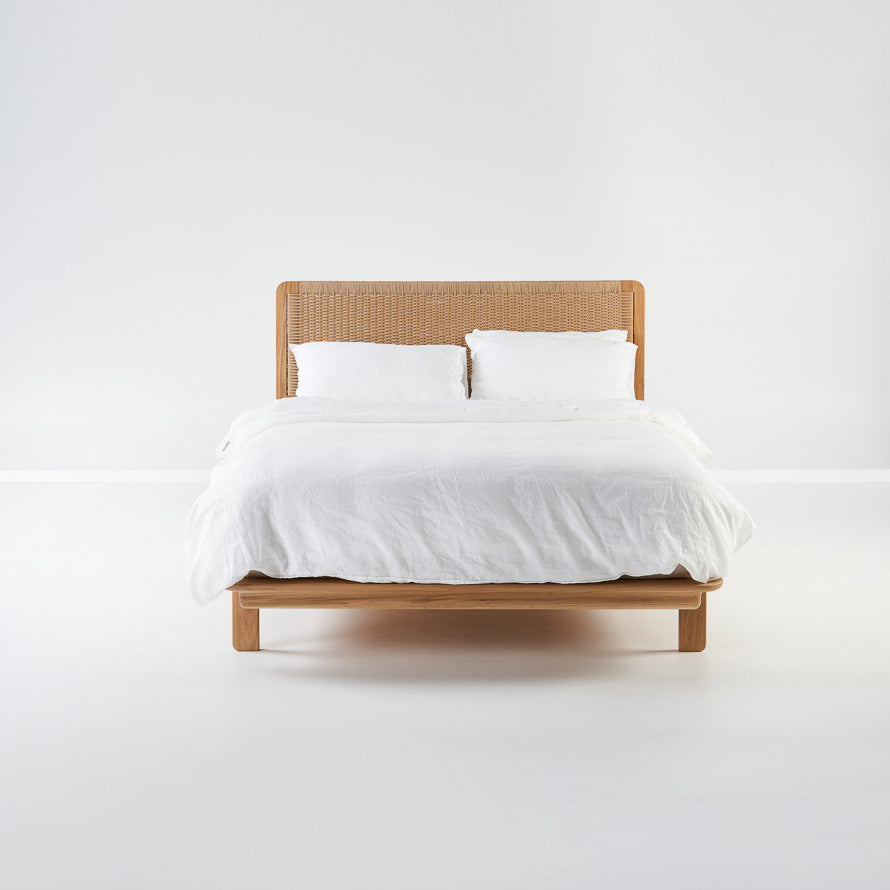 Lonis Timber & Paper Cord Bed