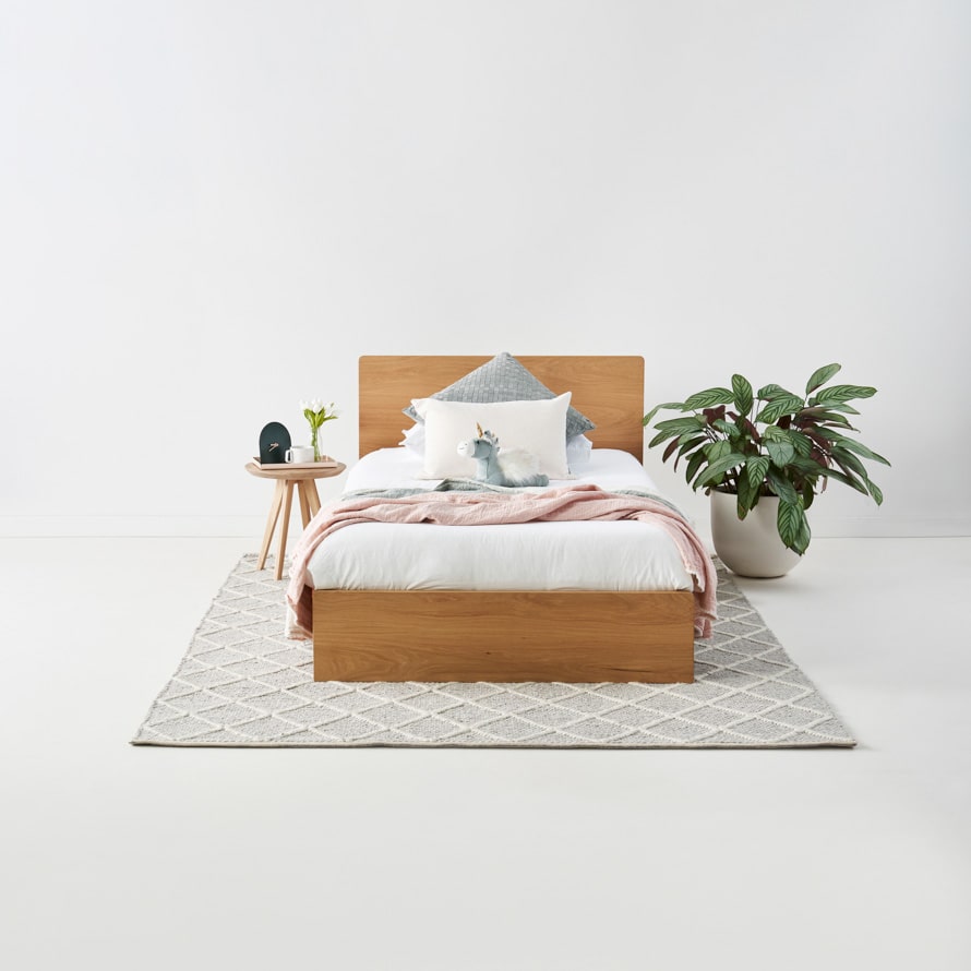 Maya Oak Bed Frame