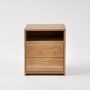June Solid Timber Bedside Table