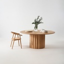 Tetra Round Solid Timber Dining Table