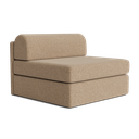 Addy Armless Middle Module - Copenhagen Espresso