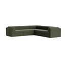 Addy Corner Sofa - Eden Leaf
