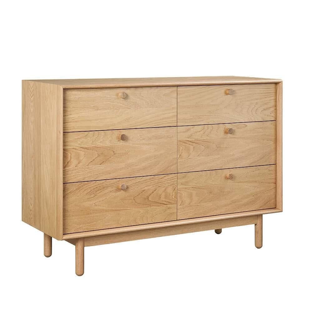 [2420-78-6] Akira 6 Drawer Chest - Oak
