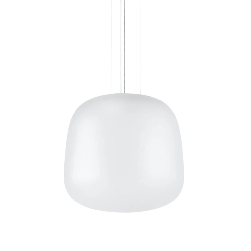 [CI-EBL0003L] AB Large Pendant - Frosted Clear