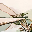 And Here We Are Canvas Print 140cm x 140cm