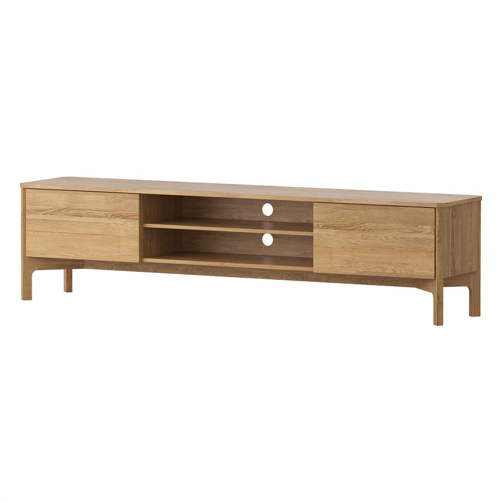 [MA-AKSELEU-220] Aksel Entertainment Unit 220cm - Oak