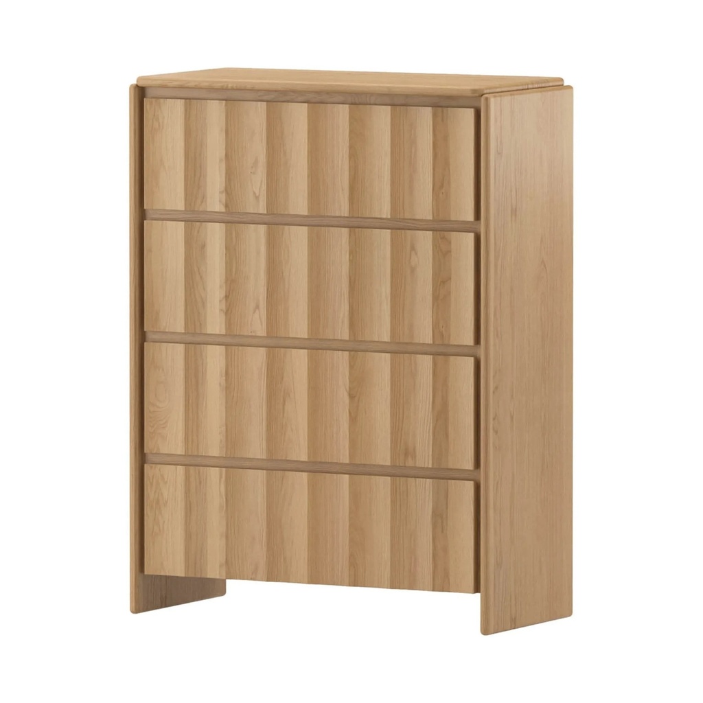[MA-ANTON-4CH] Anton 4 Drawer Chest - Oak