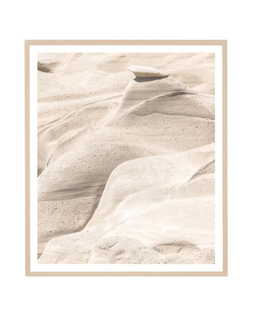 [MON-ANCFOW3] Ancient Formation Print 73cm x 85cm - Light Timber Frame