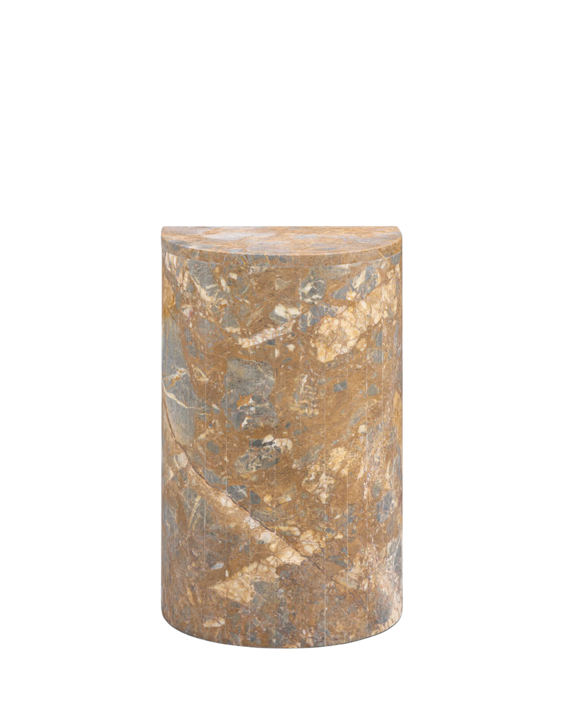 [ST-18-25-02-E] Airy Low Plinth - Earth Marble