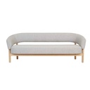 Jenson 3 Seater Sofa - Noyack Mist - Natural Ash Veneer