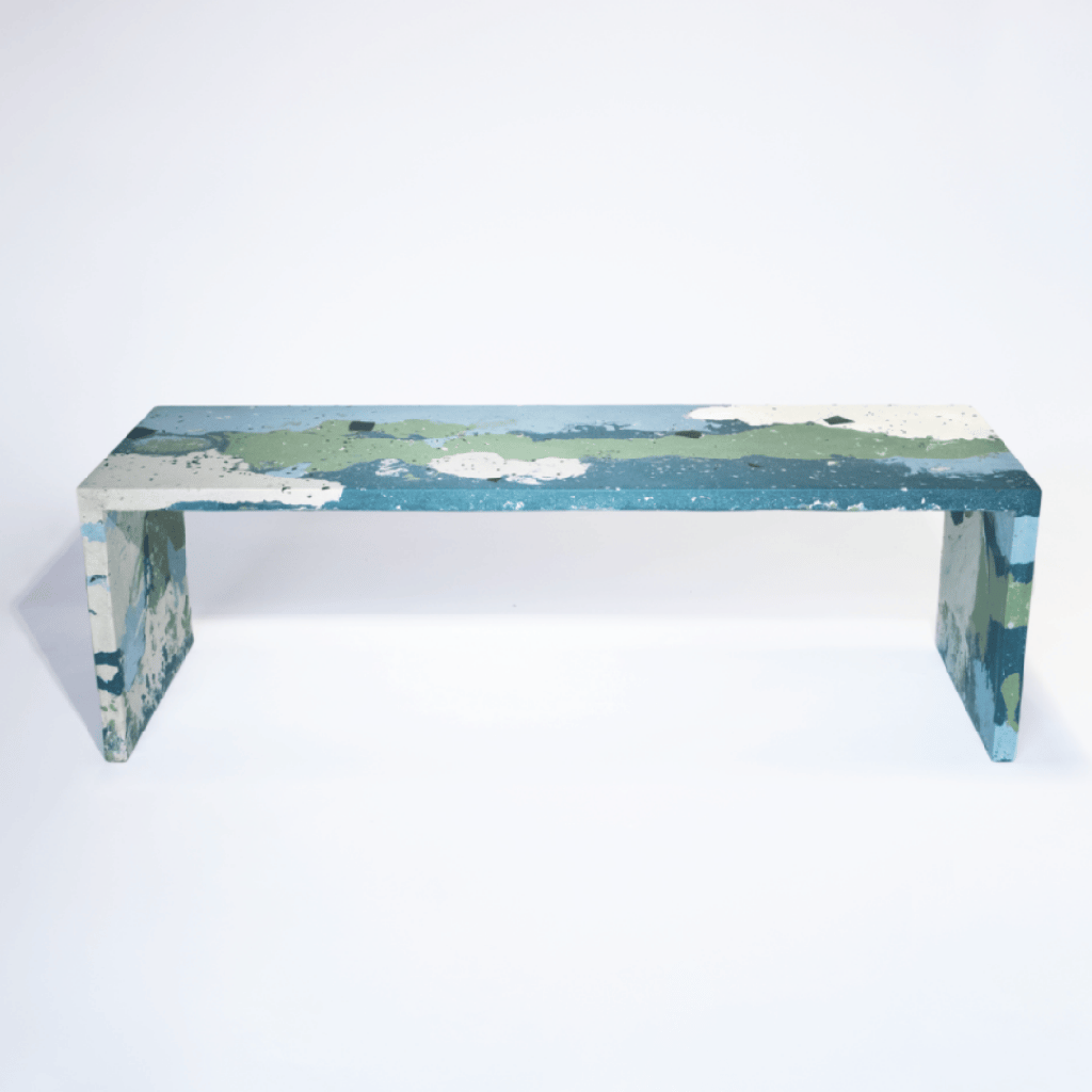 [BEN-03-CR] Terrazzo Bench
