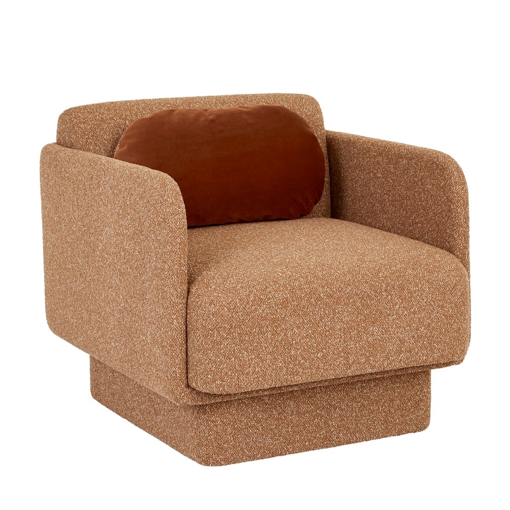 [BONNIE-OCCASIONAL-CHAIR-MARIGOLD-PUMPKIN-SPICE-VELVET-CH-BONN-OCC-PUMPKIN-SPICE-VELVET] Bonnie Occasional Chair - Marigold - Pumpkin Spice Velvet