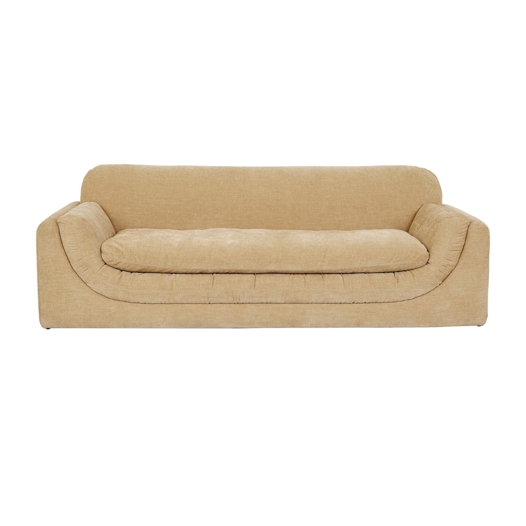 [SOF-HUGO-DUNE3S-COPELAND-HONEY] Hugo Dune 3 Seater Sofa - Copeland Honey