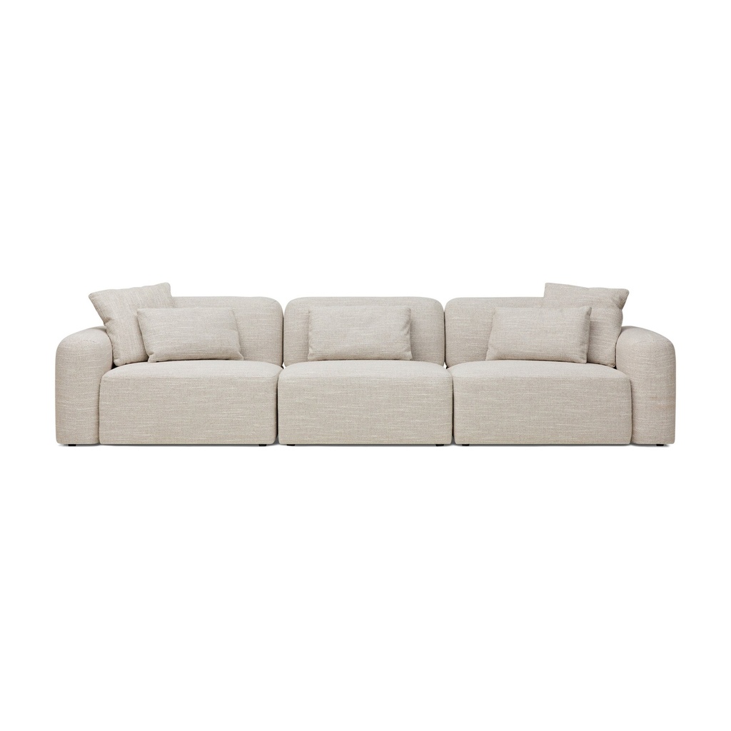 Paige Modular Sofa Oyster Weave 3 Seat